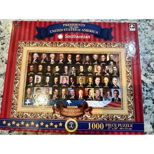 new/sealed: Presidents of the United States 1000 piece Jigsaw puzzle Smithsonian